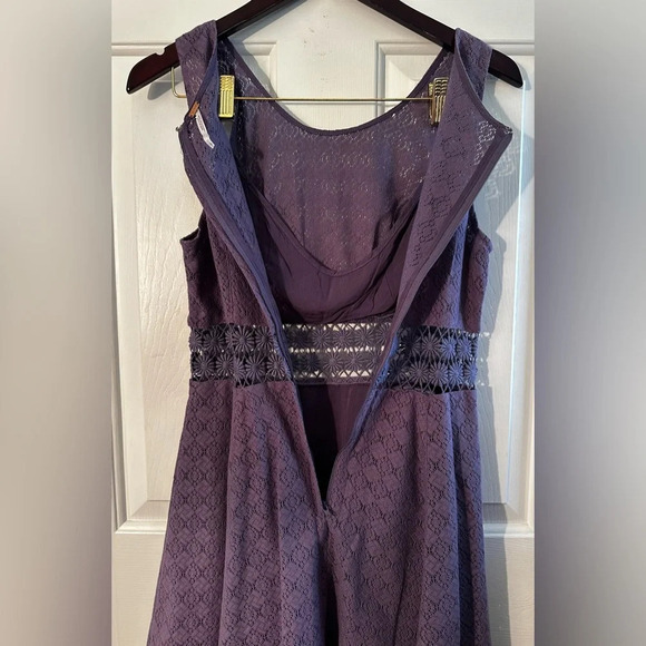 FREE PEOPLE Daisy Lace 6 PRISTINE Open Knit Skater SWIFTY’S FAV Dusty Purple - Picture 8 of 13